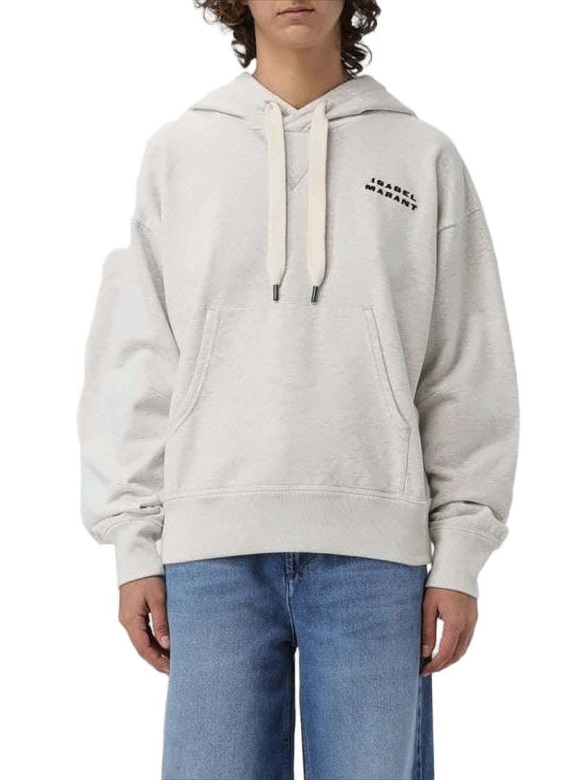 Isabel Marant Relaxed Fit Hoodie With Adjustable Drawstring