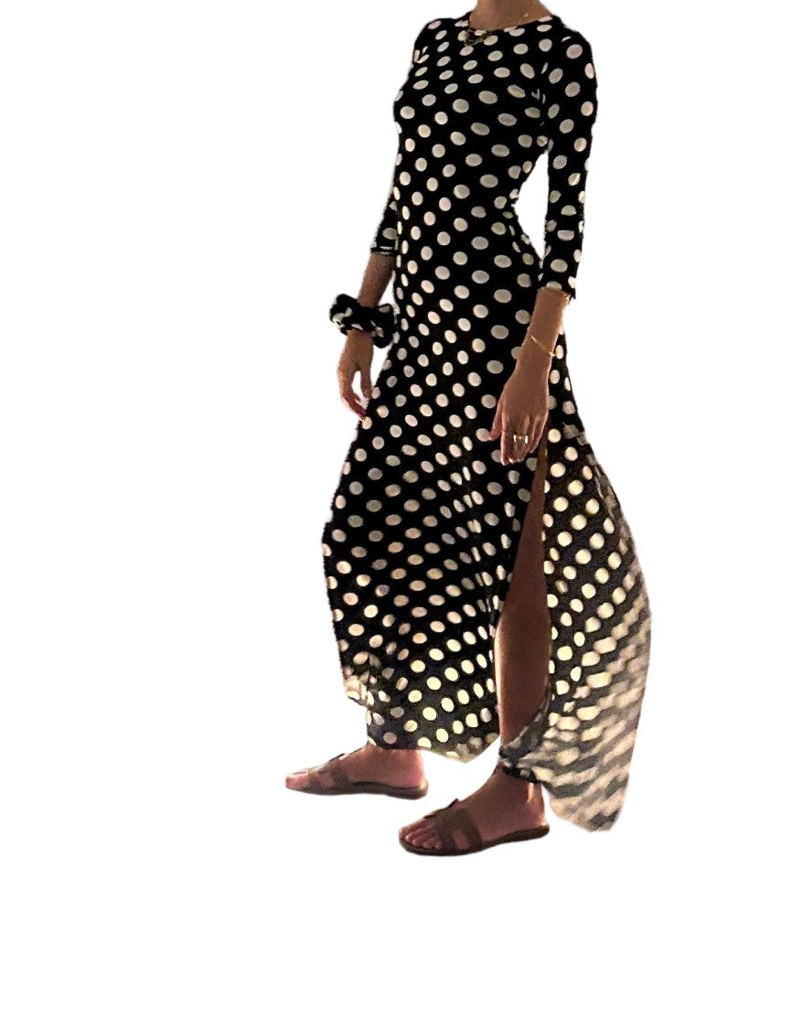Hawa Made From Love Ayana Dress With Large Polka Dots