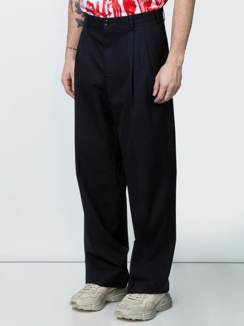 Raf Simons Drop-Crotch Tailored Trousers