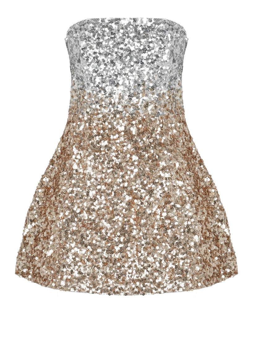 Retrofête Dress With Paillettes
