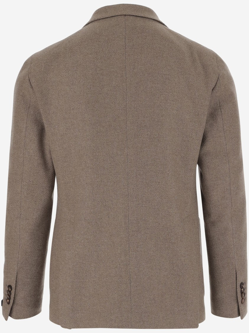 Tagliatore Wool Blend Single-Breasted Jacket