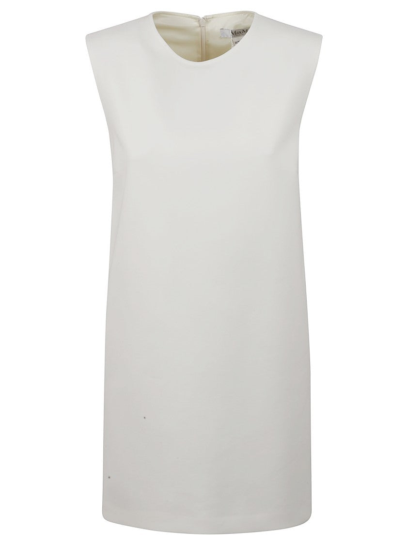 Max Mara Sleeveless Dress With Concealed Back Zipper