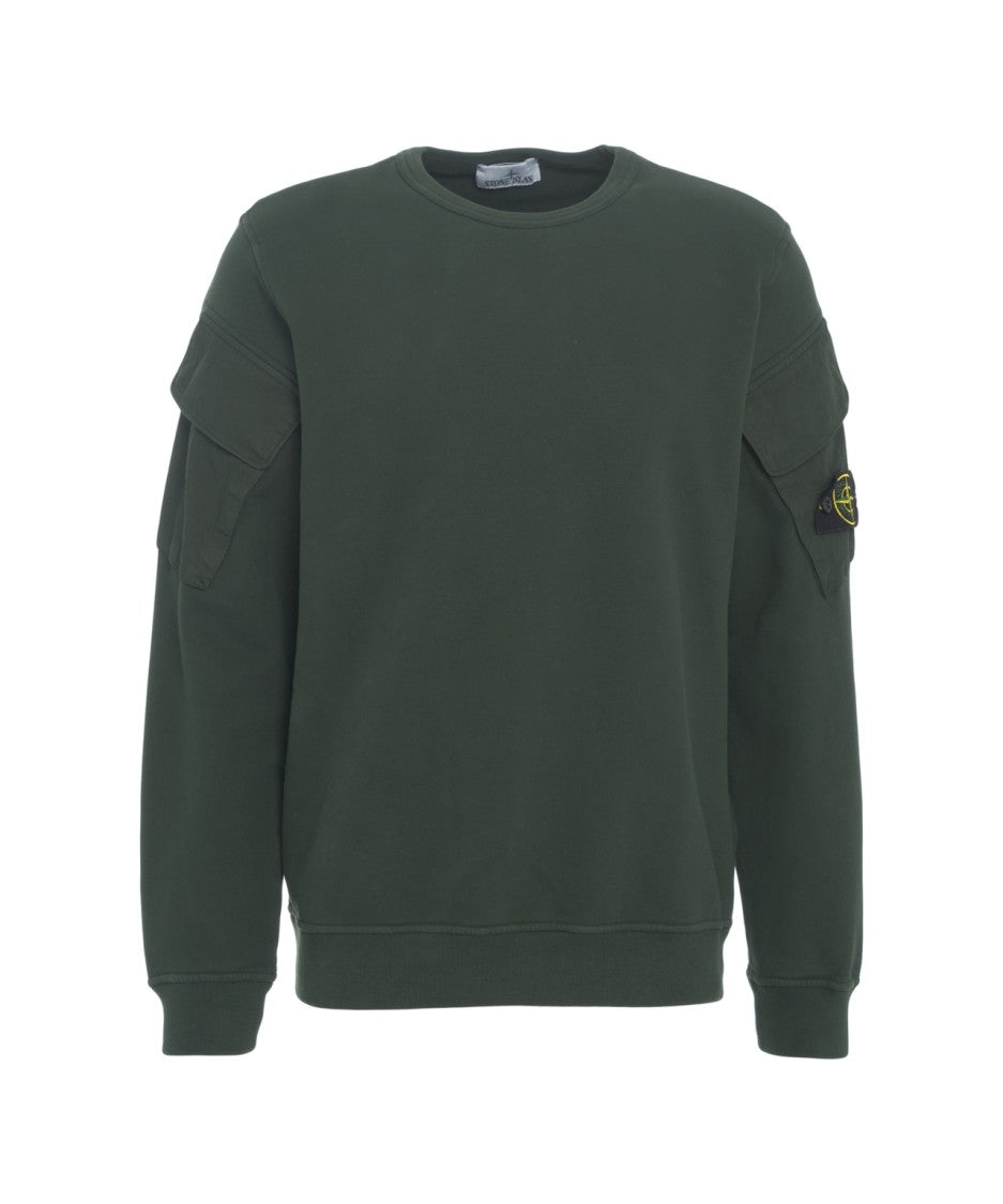 Stone Island Sleeve Pocket Sweatshirt