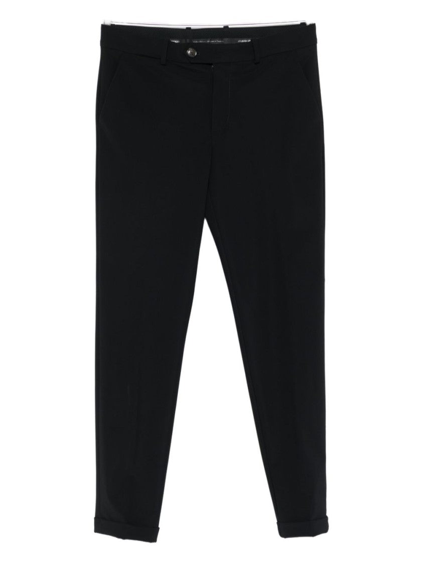 Rrd Slim Tapered Black Trousers