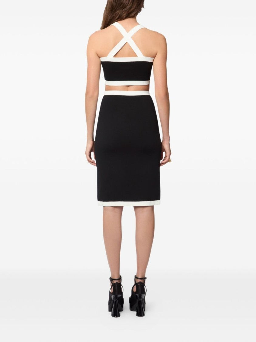 Nina Ricci Cropped Black Top