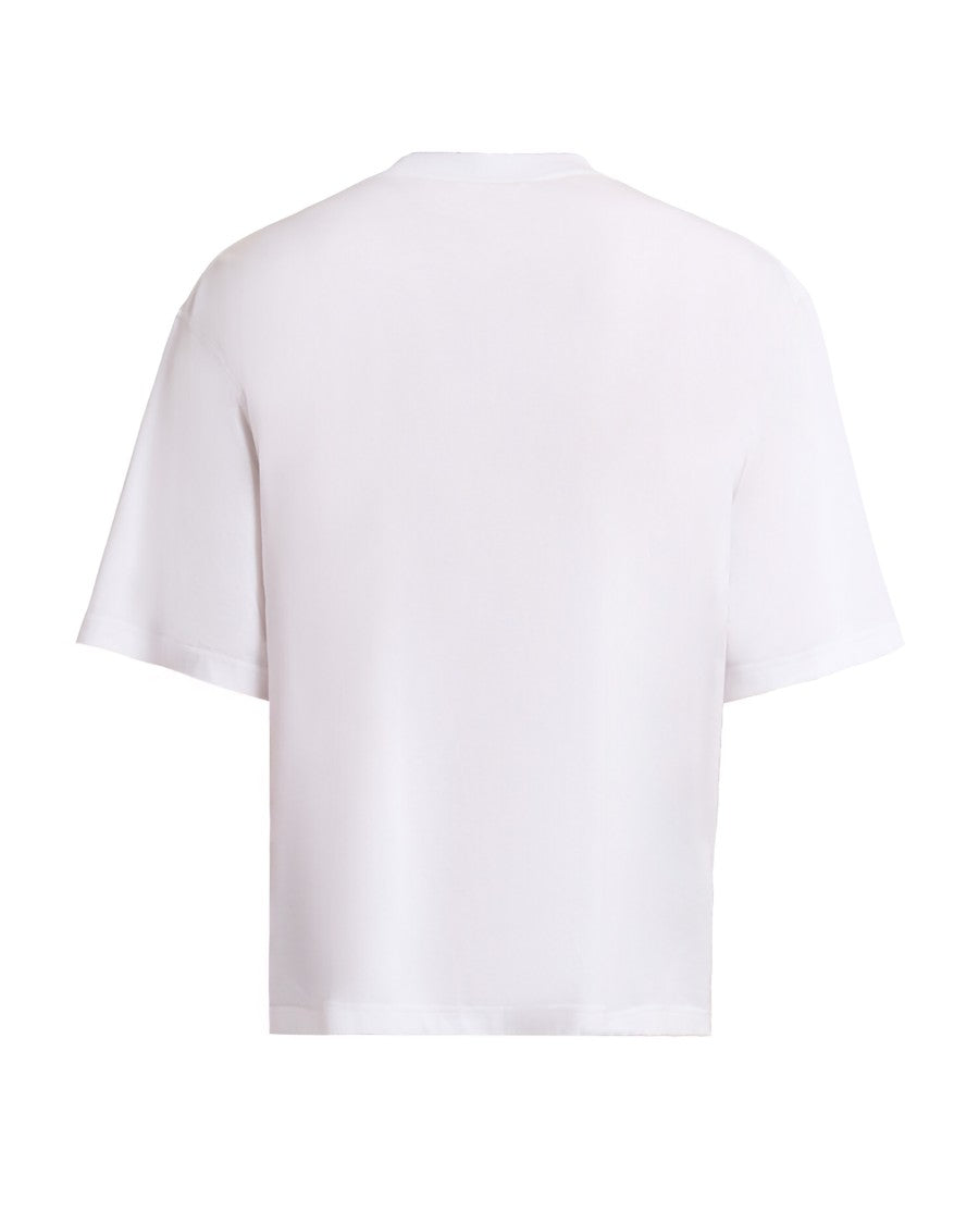 Marni Cotton Knit T-Shirt With Wide Sleeves