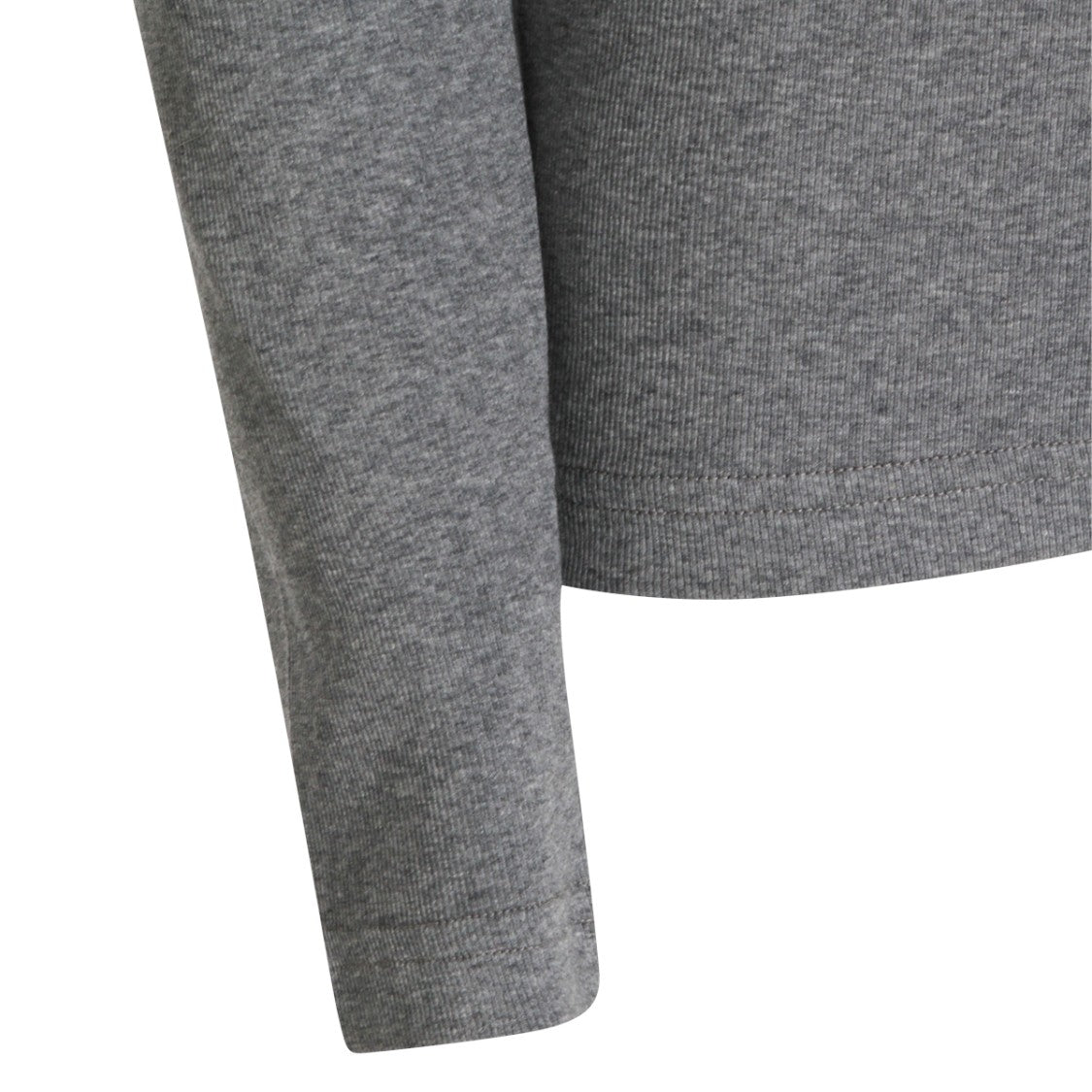 Fabiana Filippi Grey V-Neckline Top
