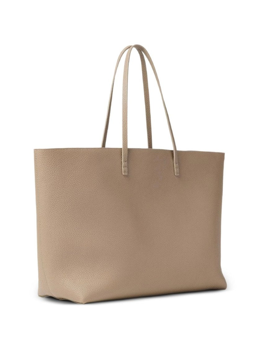 Fendi Textured Leather Tote Bag