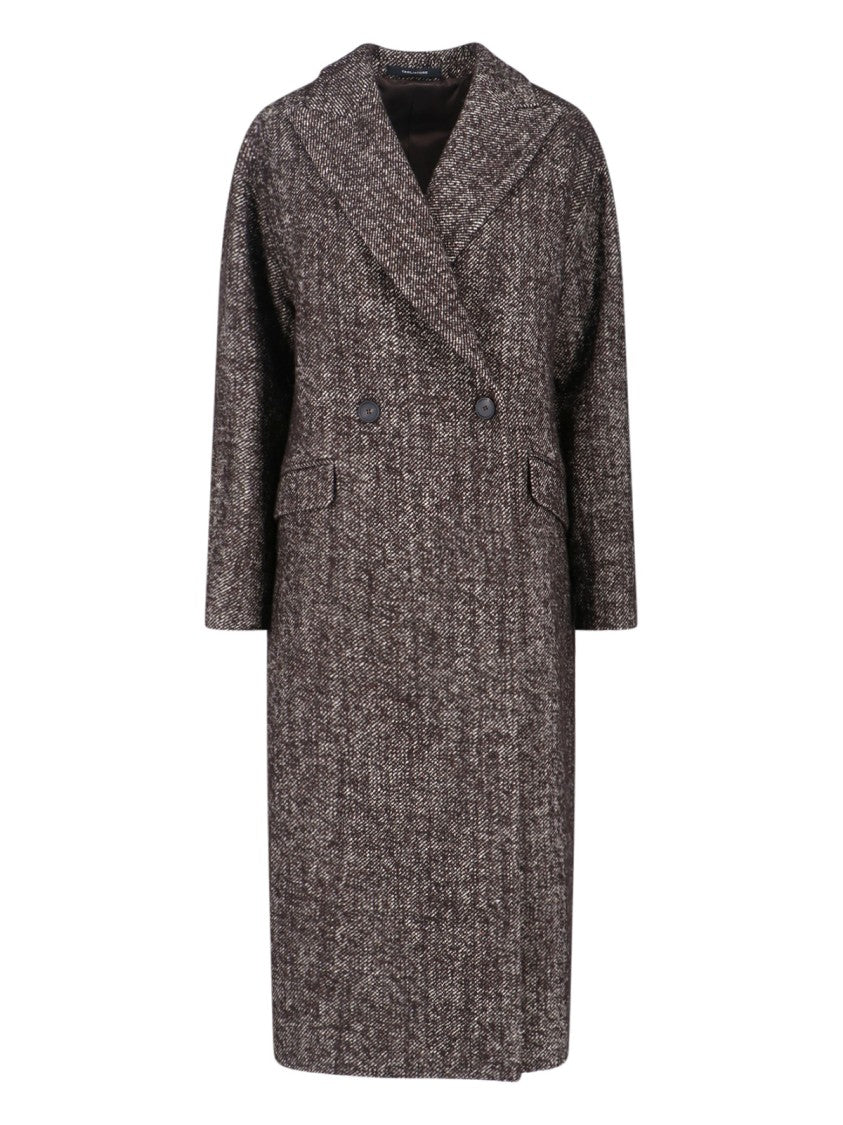 Tagliatore Structured Brown Tailored Jacket With Classic Silhouette
