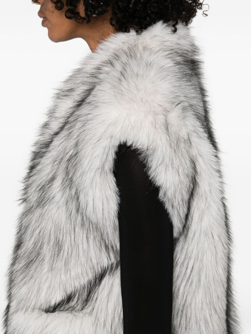 Betta Corradi Plush Faux Fur Overcoat