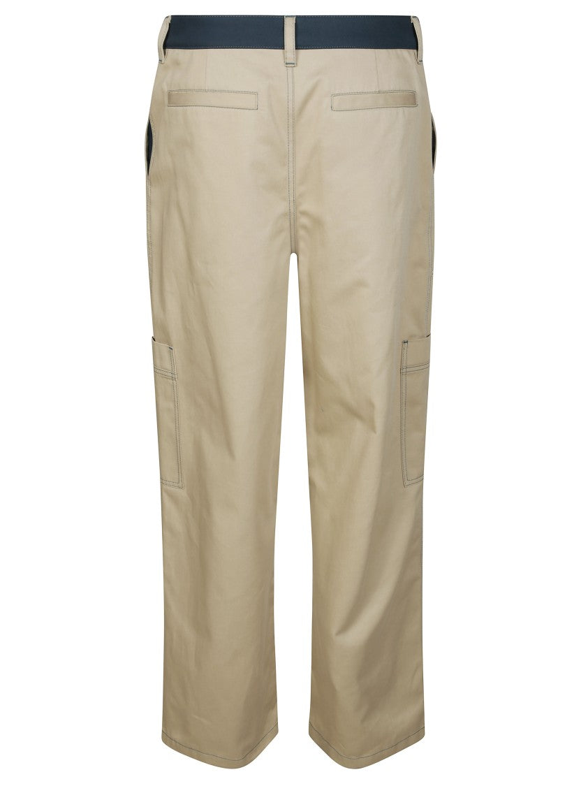 Off-White Relaxed Fit Straight Cargo Pants
