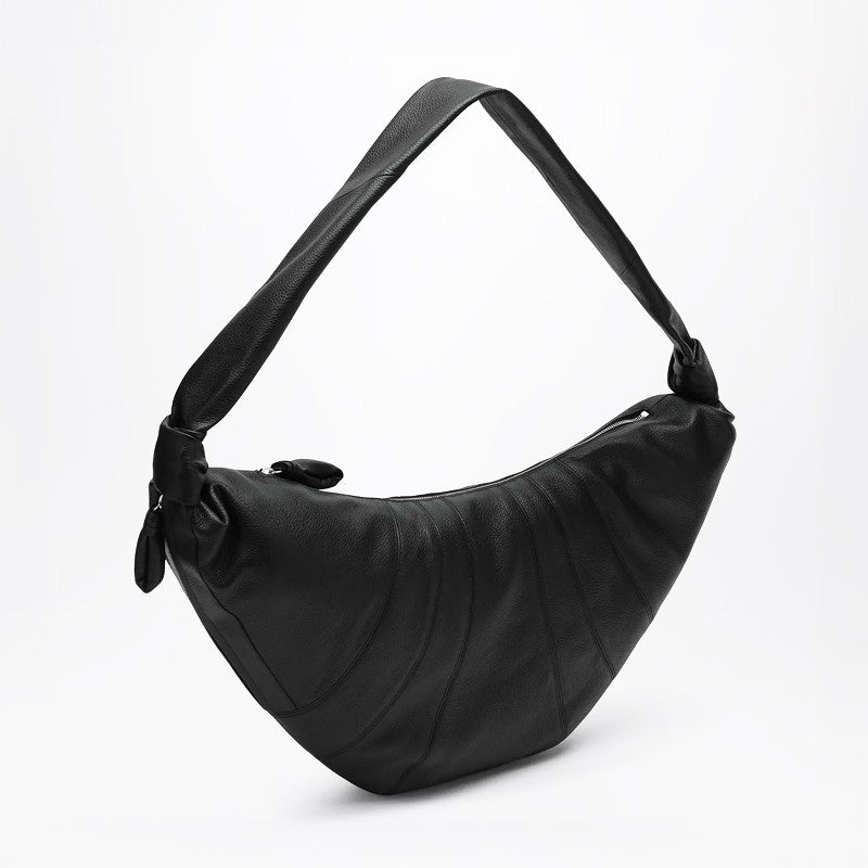 Lemaire Crescent-Shaped Shoulder Bag In Premium Soft Grained Leather