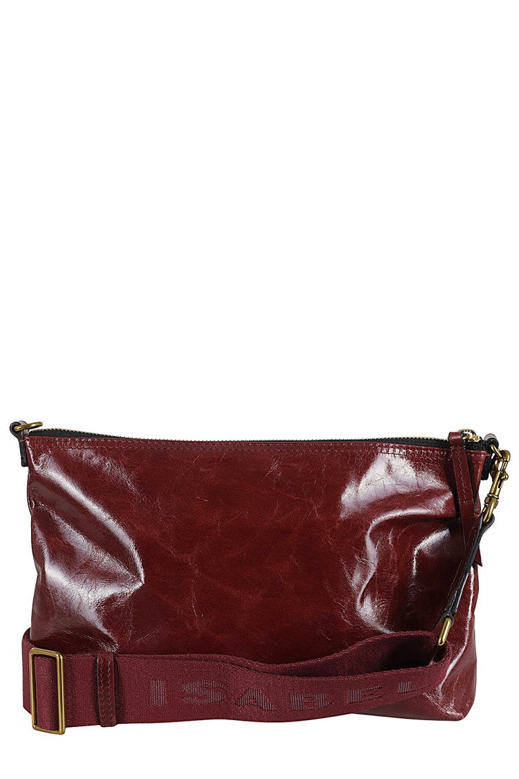 Isabel Marant Nessah Calfskin Adjustable Strap Shoulder Bag