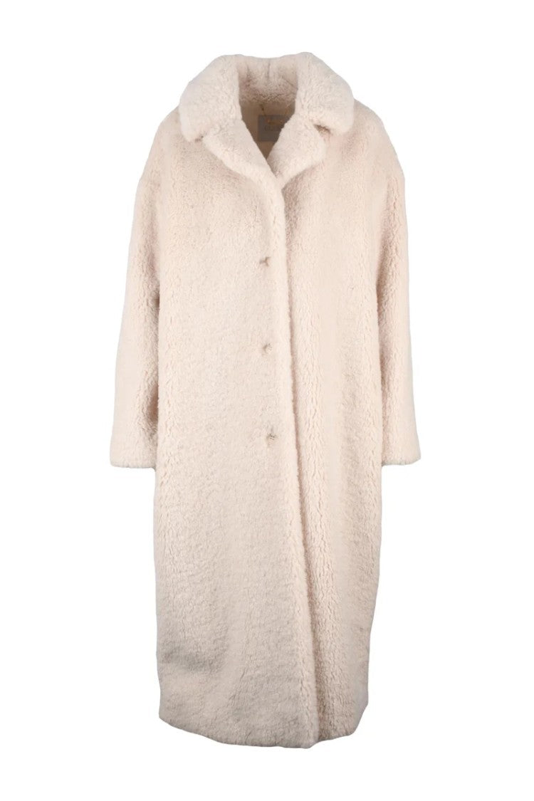 Guess Plush Coat - Cream