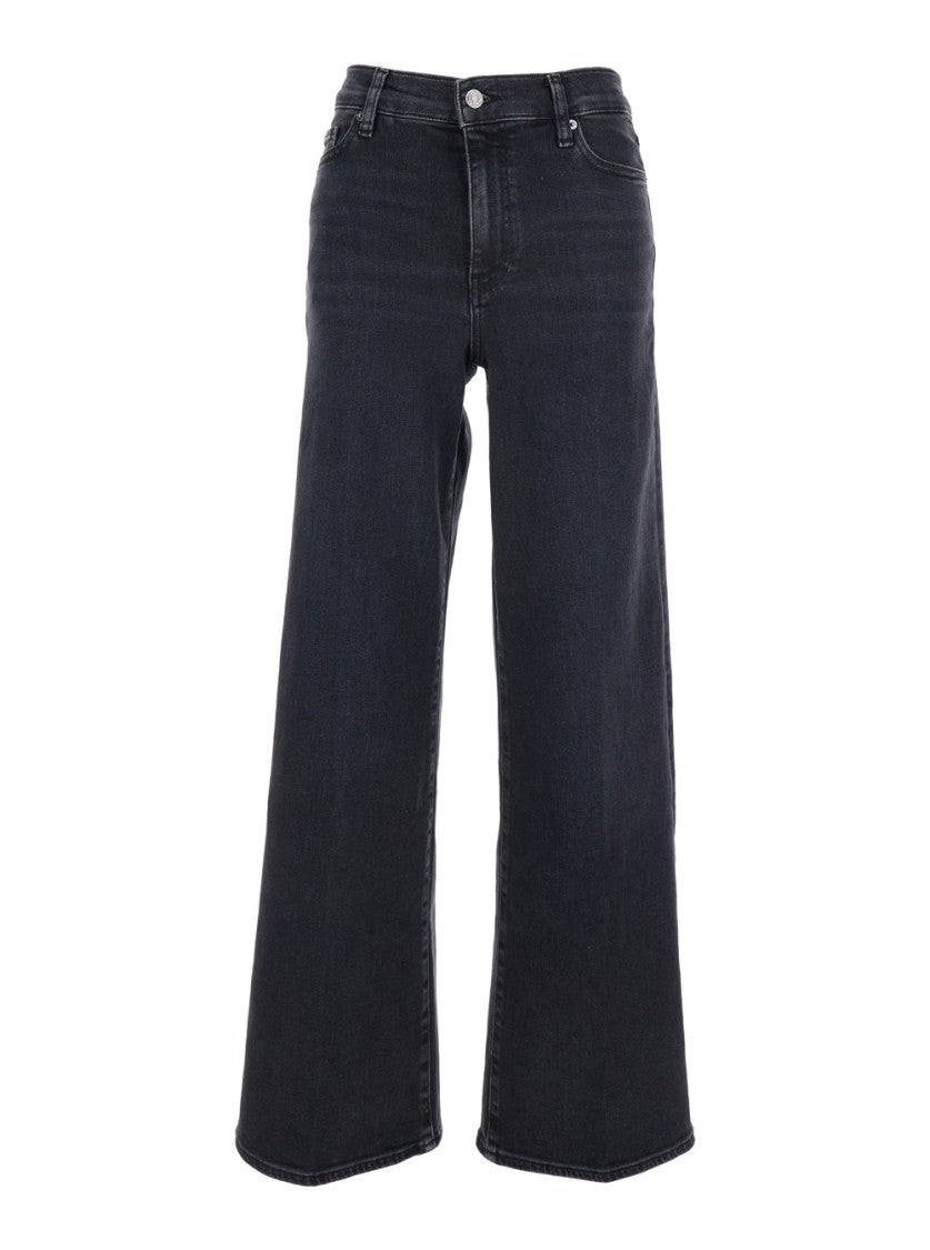 Frame High-Waisted Wide-Leg Jeans With Relaxed Fit