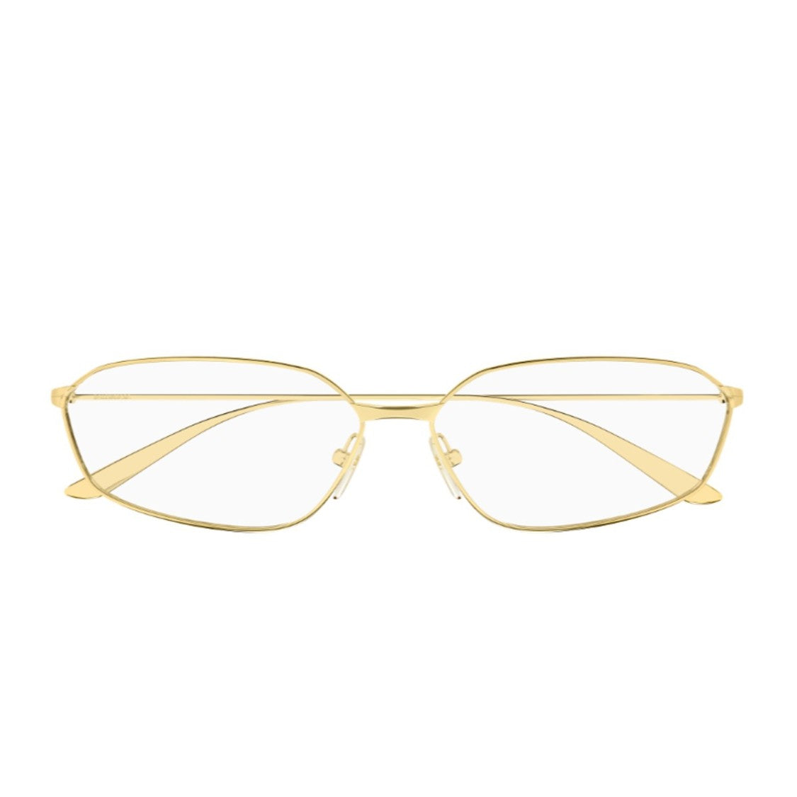 Balenciaga Gold Bb0453o Editorial Everyday Metal Geometric Sunglasses