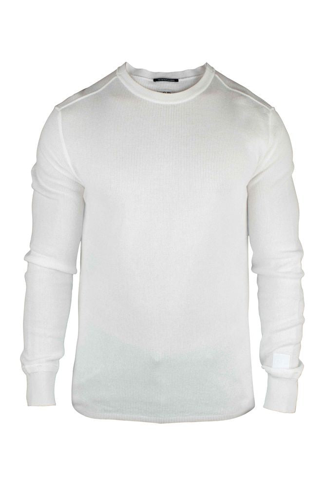 C.P. Company Metropolis Collection White Cotton Sweater