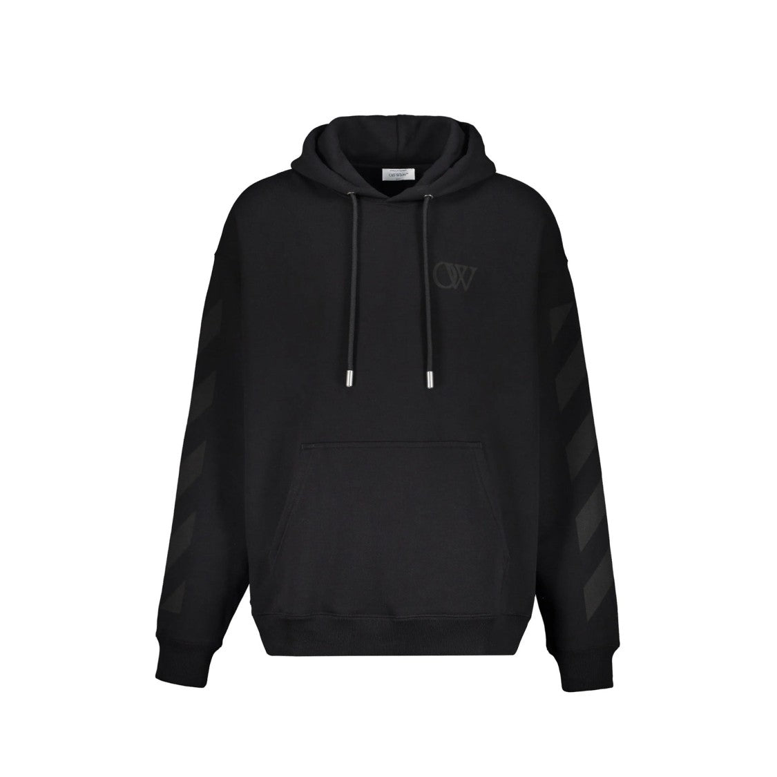 Off-White Hooded Sweatshirt With Tonal Logo