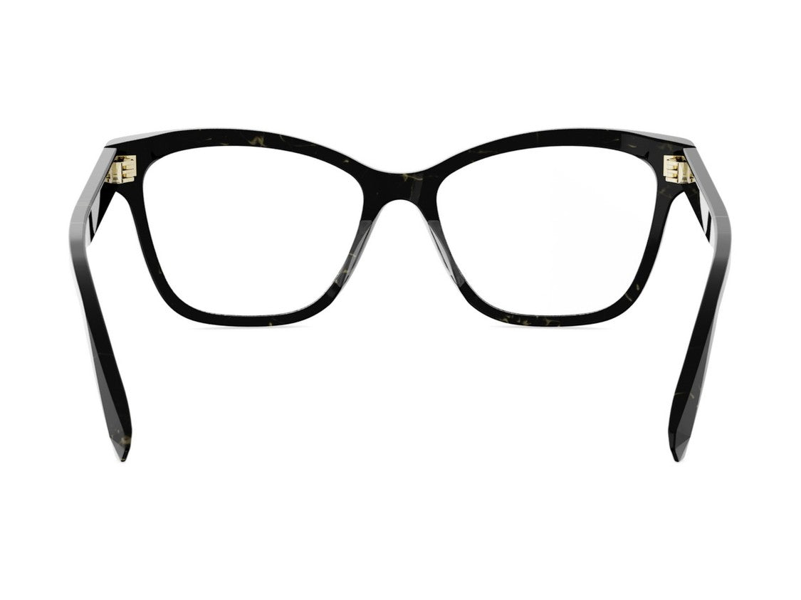 Bulgari Bv50009i Gold Detail Oversized Square Eyeglasses