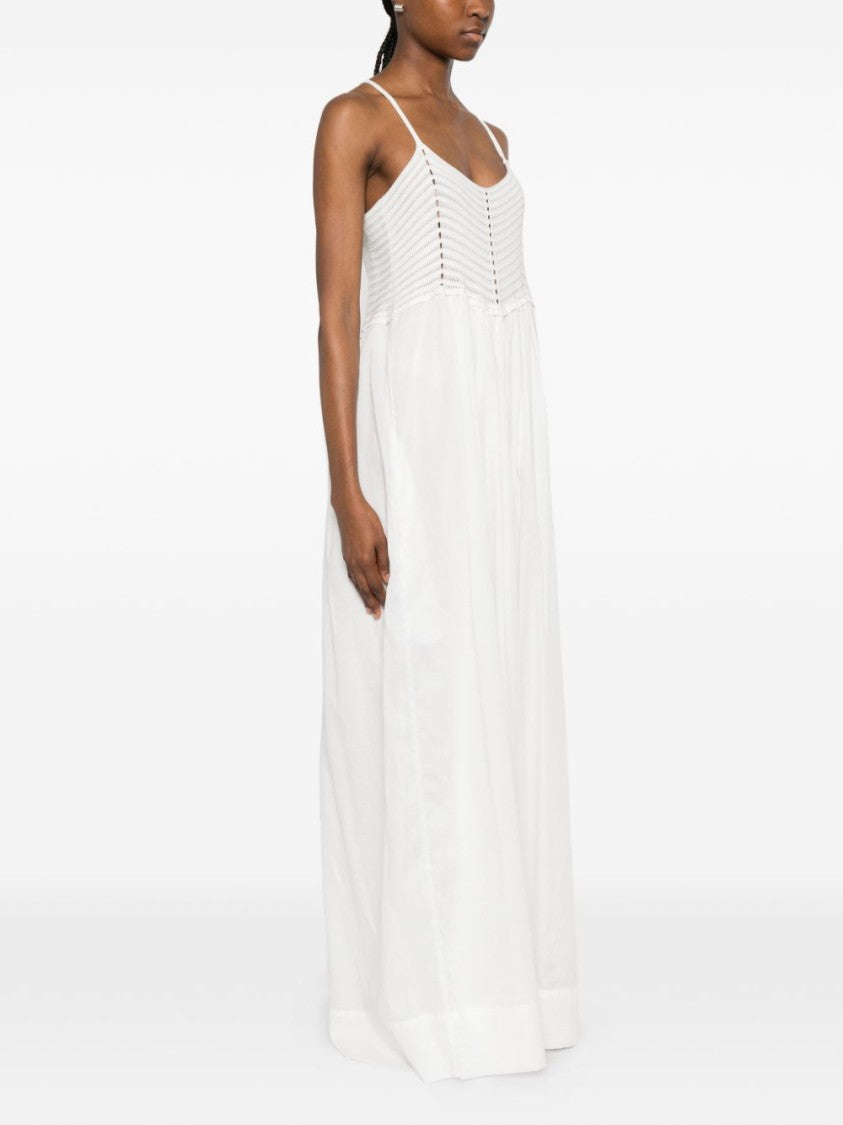 Jucca Crochet Bodice Maxi Dress
