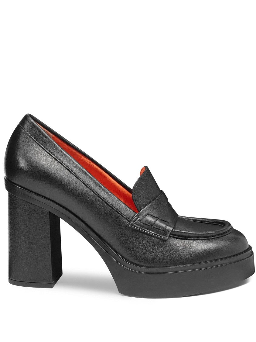 Santoni Closed-Design High Heel Pumps