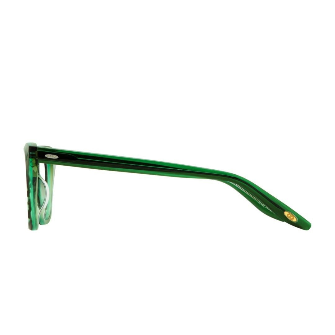 Barton Perreira Ginnie Translucent Green Cat-Eye Eyeglasses With Gold Accent