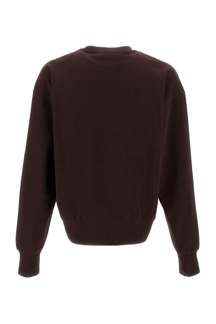 Alexander Mcqueen Cotton Crew-Neck Sweatshirt With Ribbed Detailing