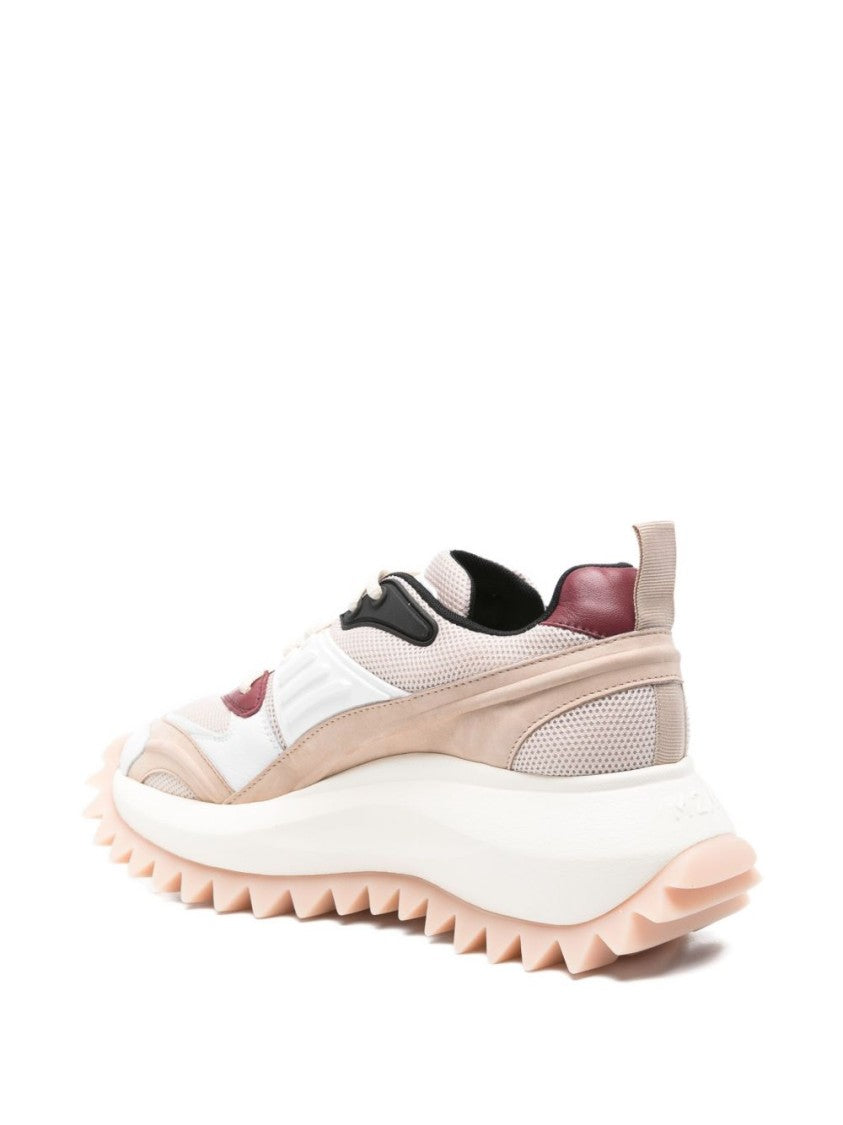Vic Matié Multicolour Mesh Panelled Chunky Rubber Sneakers