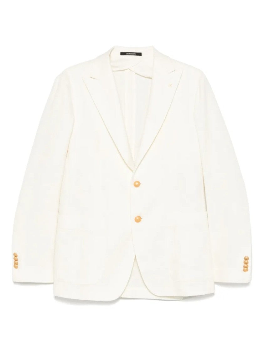 Tagliatore Tailored Minimalist Blazer With Notch Lapel