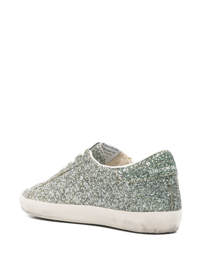 Golden Goose Silk And Nylon Low Top Sneakers