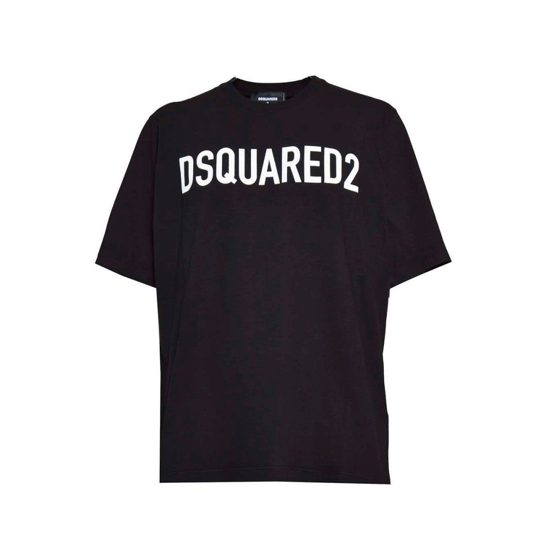 Dsquared2 Black Cotton Loose Fit T-Shirt