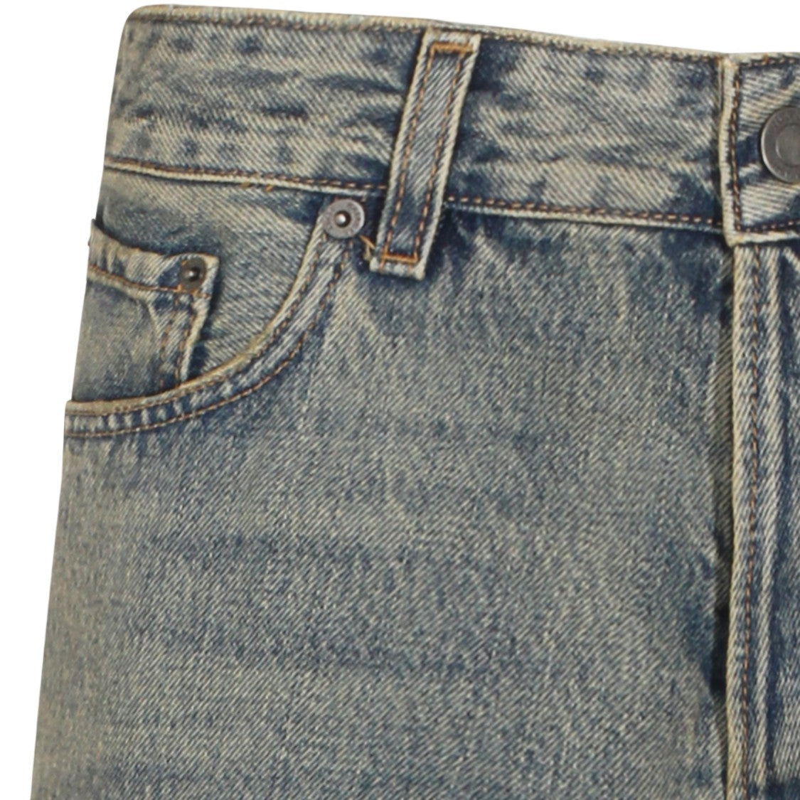 Haikure Straight-Leg Denim Jeans With Classic Five-Pocket Design