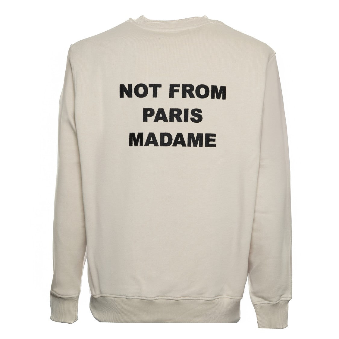 Drôle De Monsieur Mastic French Terry Sweatshirt With Embroidered Details
