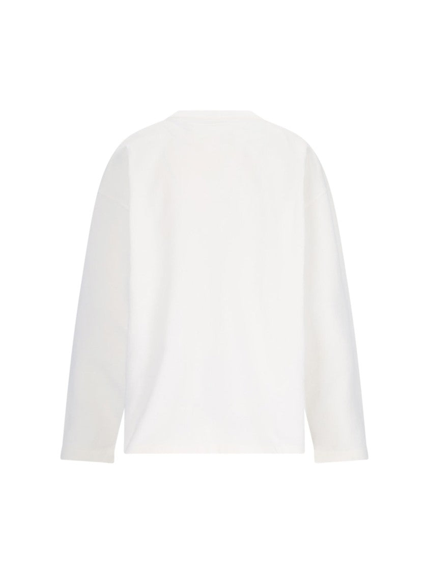 Jil Sander Logo T-Shirt – Cream