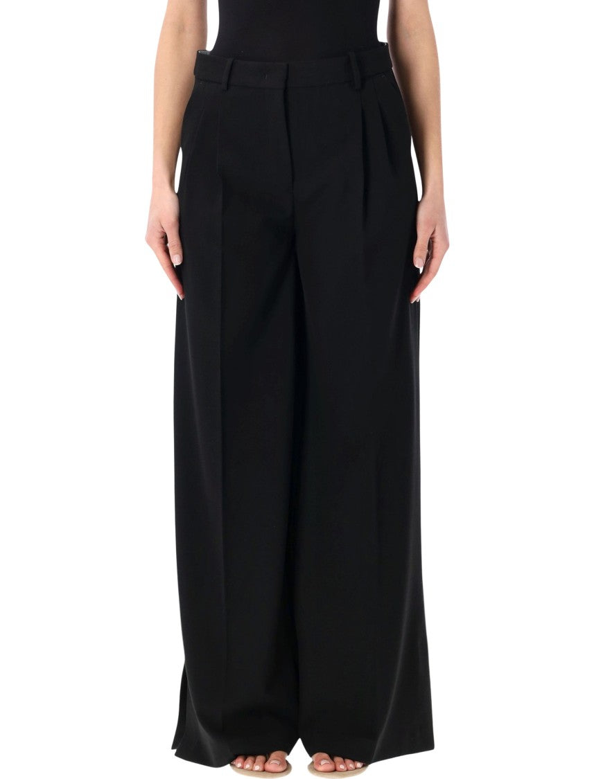 The Garment Pisano Wide Leg Front Pleats Trousers