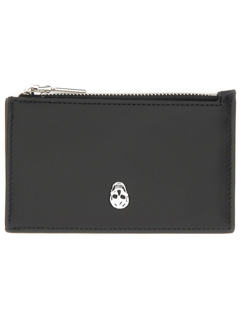 Alexander Mcqueen "Skull" Card Holder