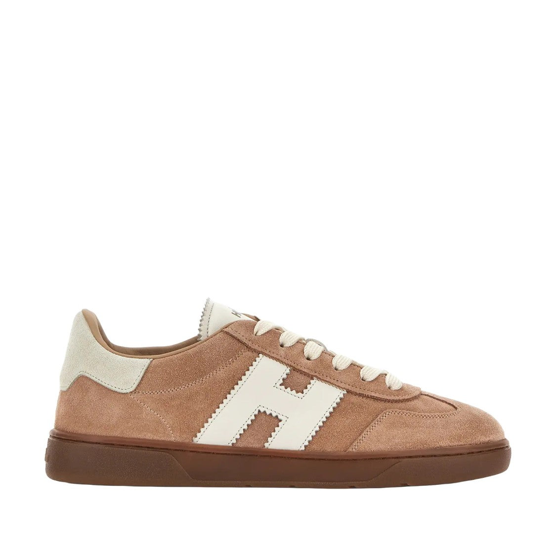 Hogan Cool H Beige Calfskin Sneakers