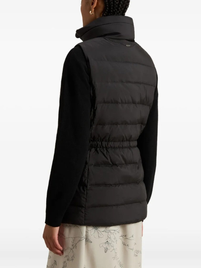 Woolrich Quilted Black Vest