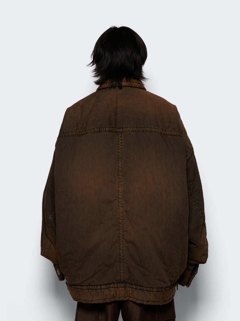 Maison Mihara Yasuhiro Huge Puffer Jacket Brown