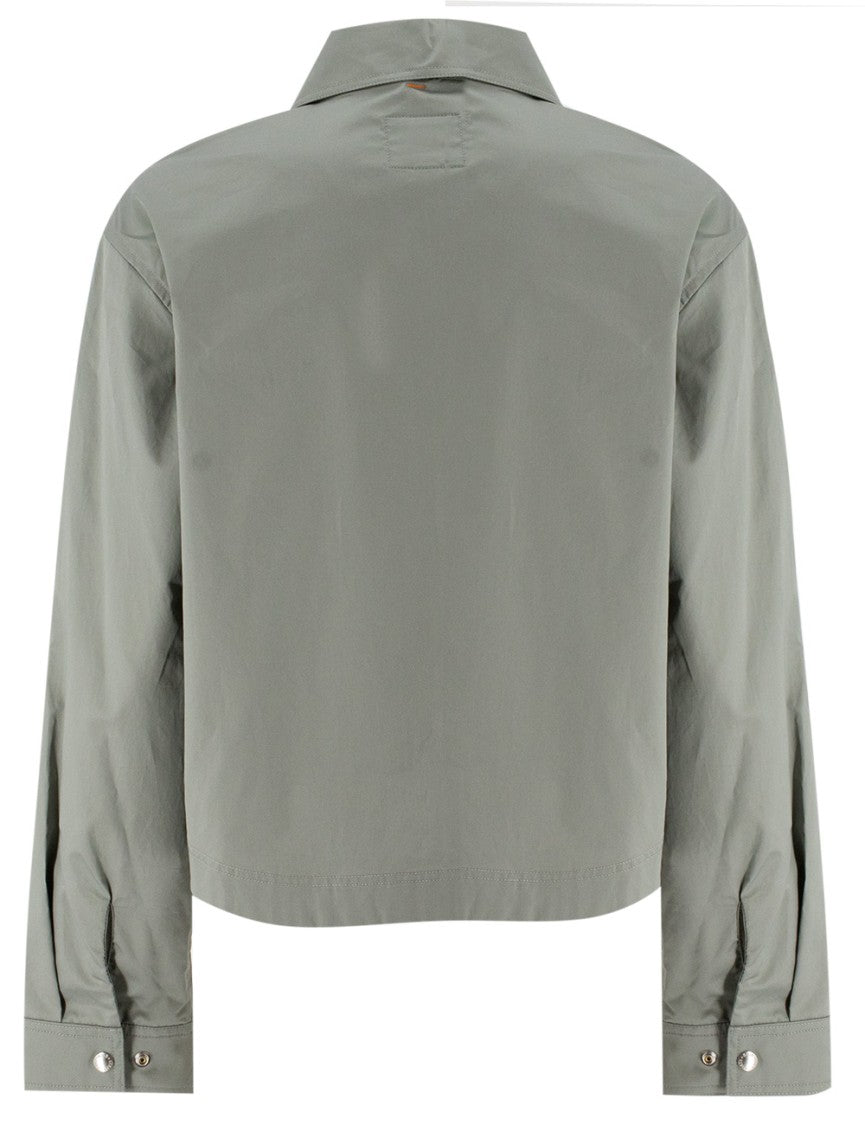 Parajumpers Wide-Fit Cotton Shirt With Satin Finish
