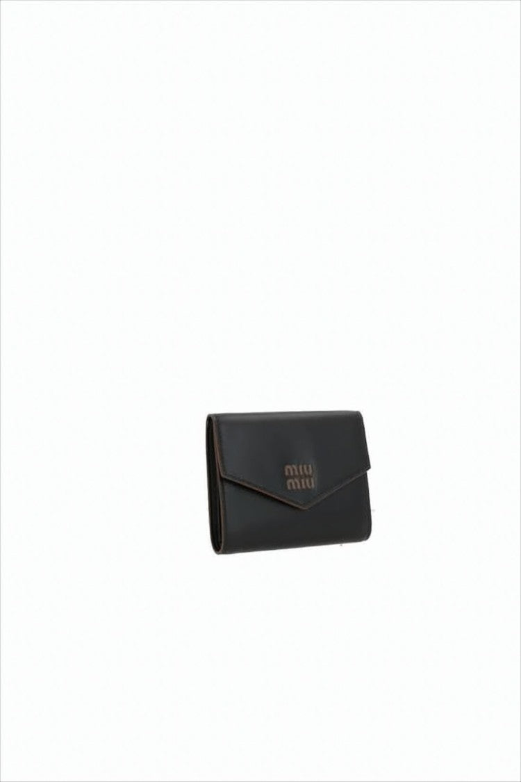 Miu Miu Rectangular Calf Leather Wallet