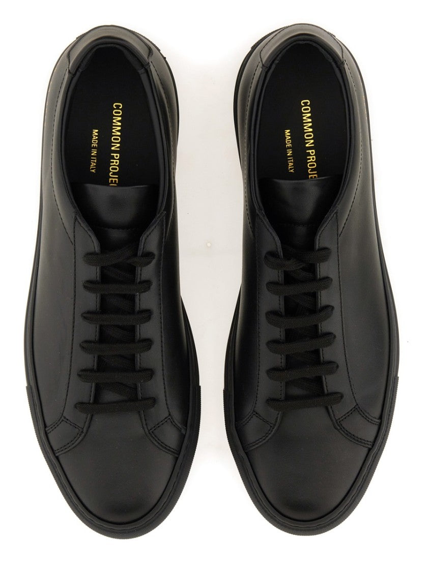 Common Projects White Low Achilles Original Leather Sneakers