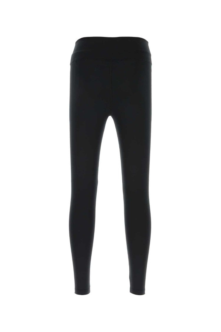 Balenciaga Black Stretch Polyester Leggings