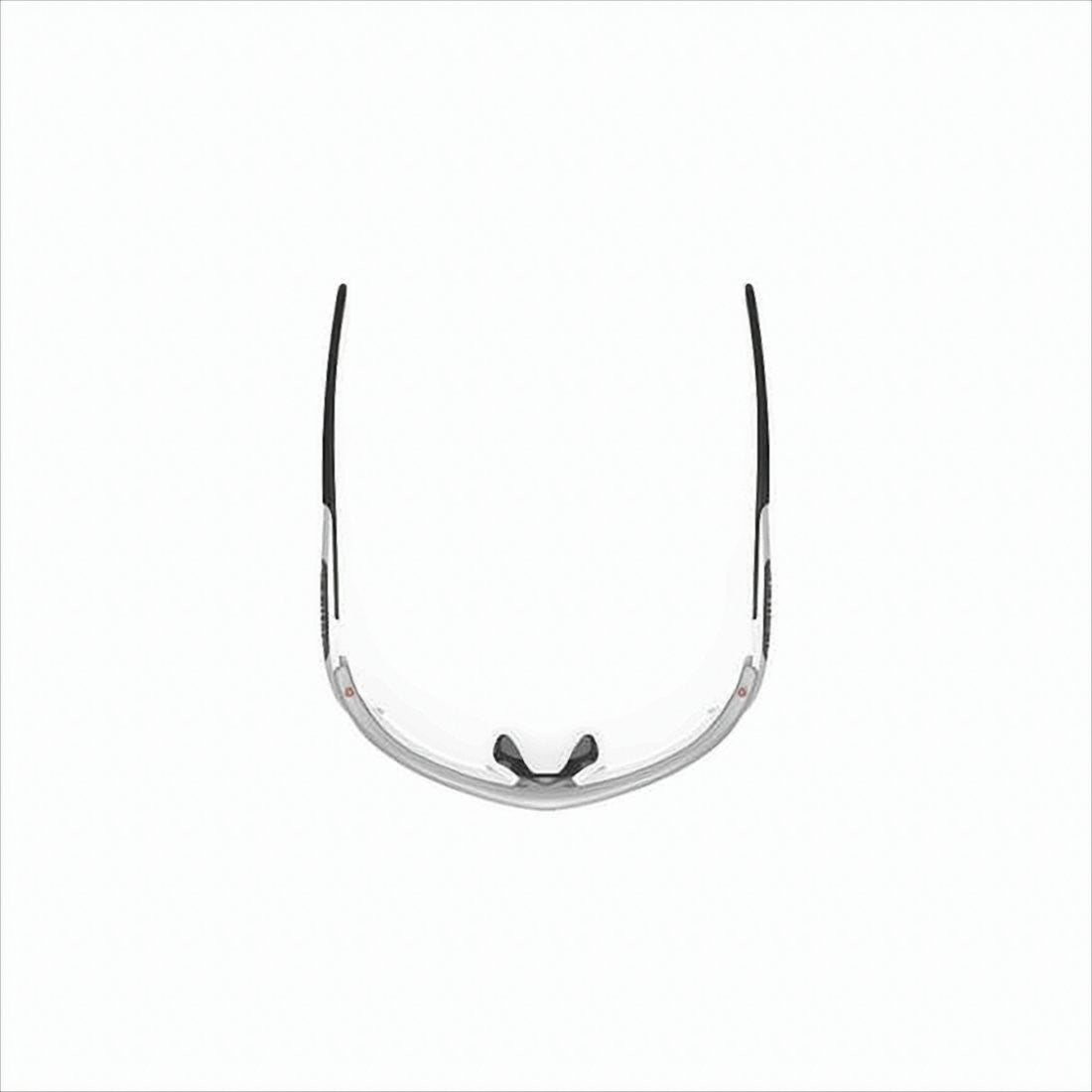 Rudy Project Semi-Rimless Matte Grey Sunglasses With Light Purple Lenses