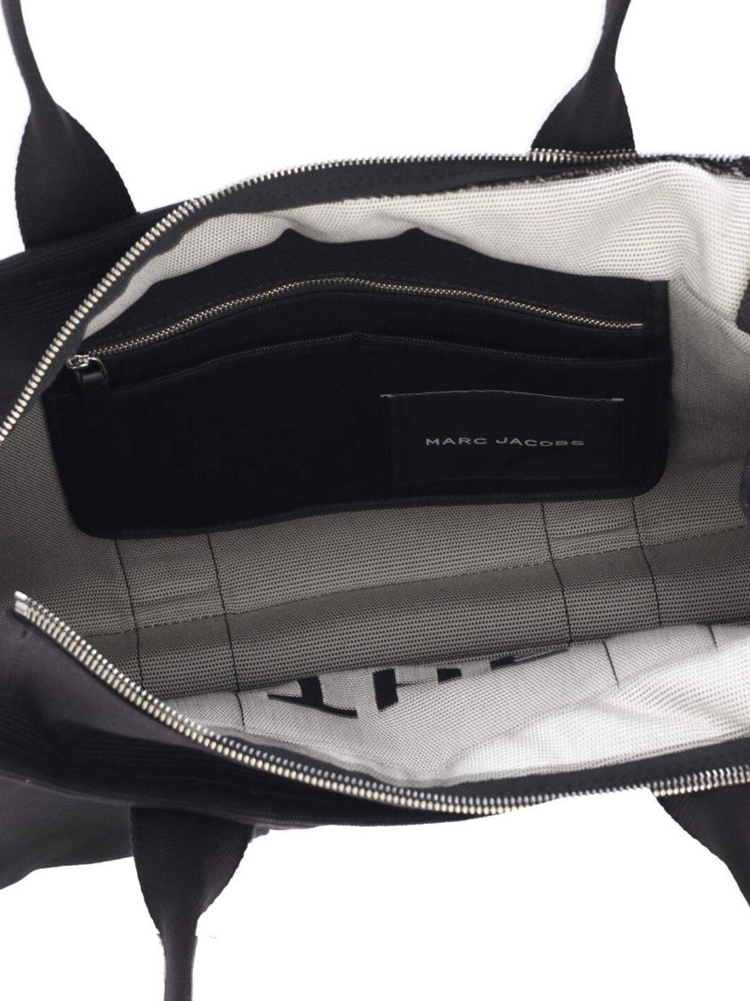 Marc Jacobs Large Tote Bag "The Jacquard Tote" – Black