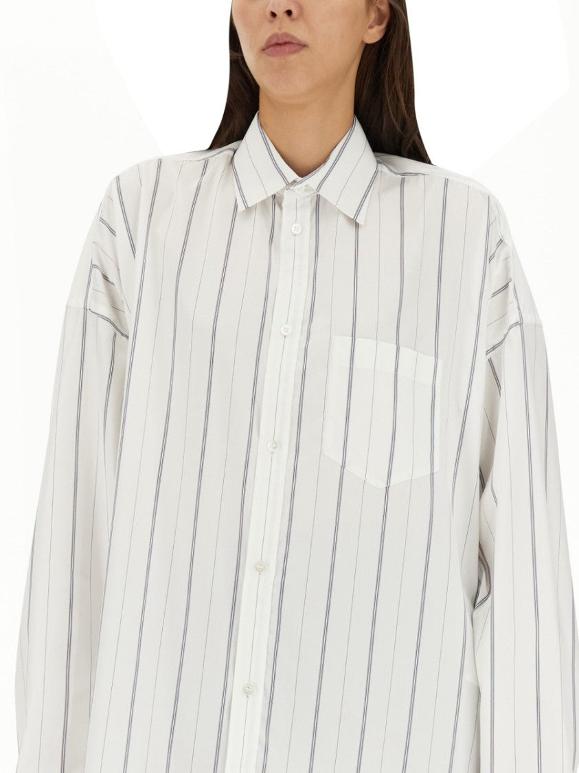 Balenciaga Premium Oversized Shirt With Iconic Logo