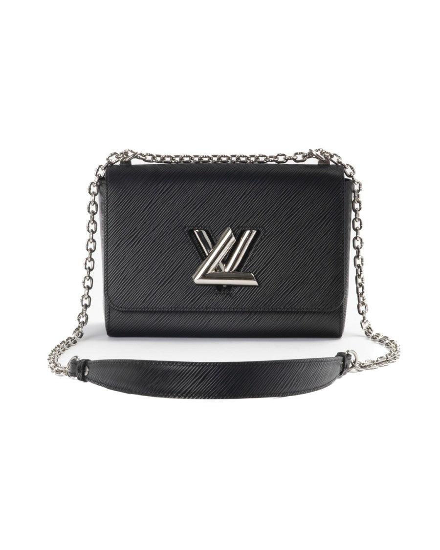 Louis Vuitton Black Epi Leather Twist Mm Shoulder Bag