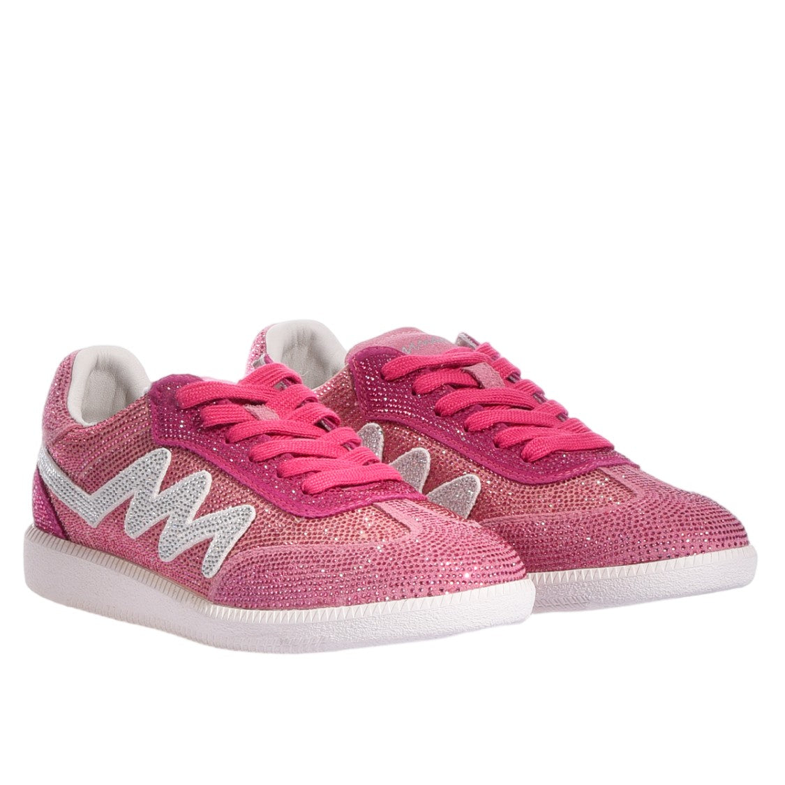 Mimanera Pink Handcrafted Imperial Jet Masterpiece Sneakers