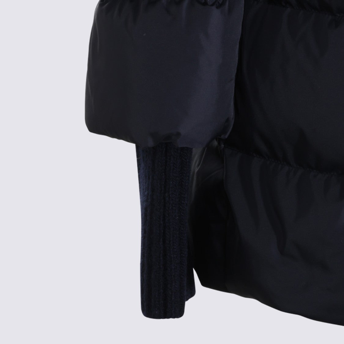 Herno Quilted Puffer Coat With High Collar