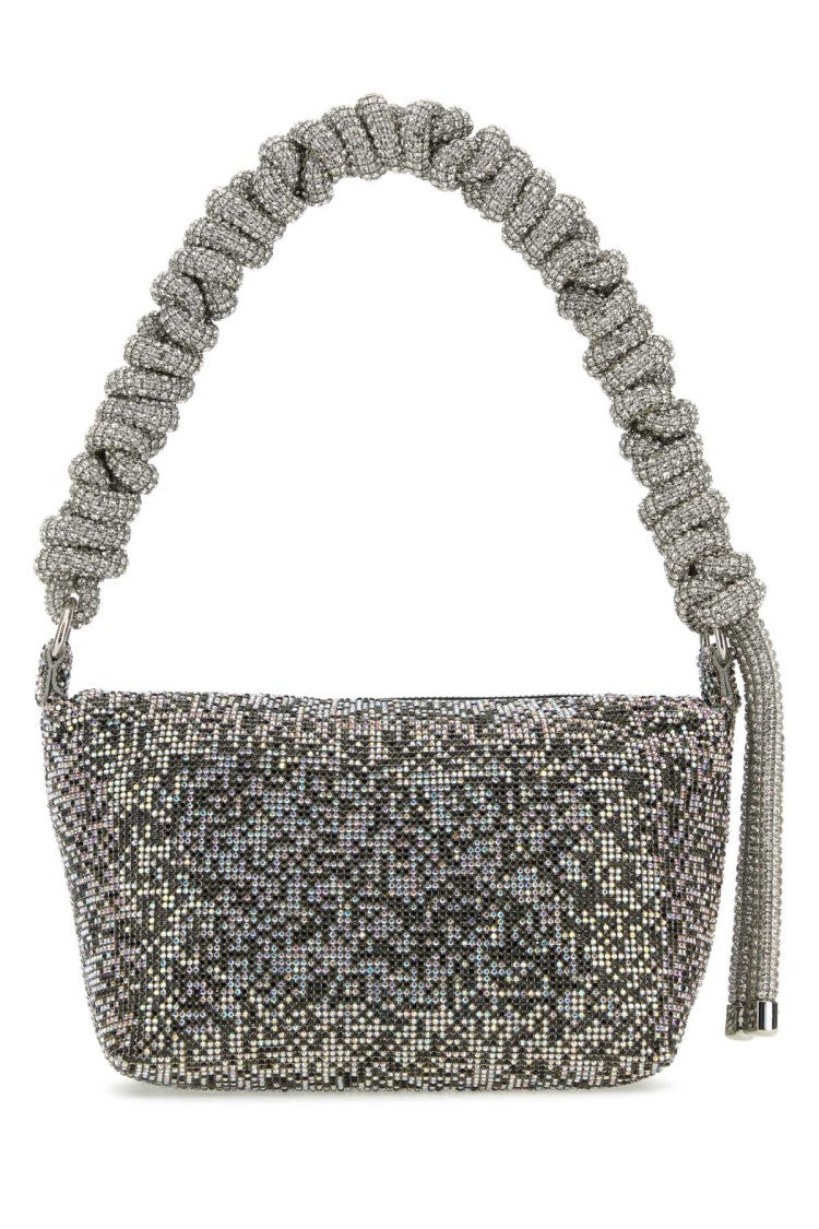 Kara Black Rhinestones Handbag